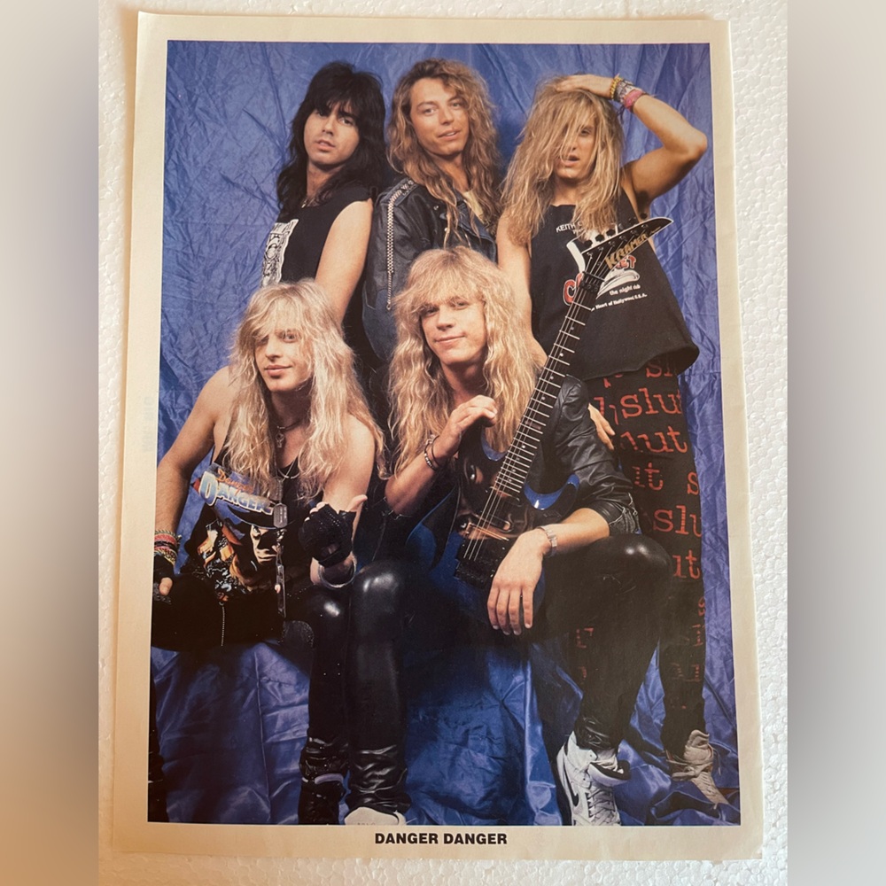 Danger Danger Band Pinup